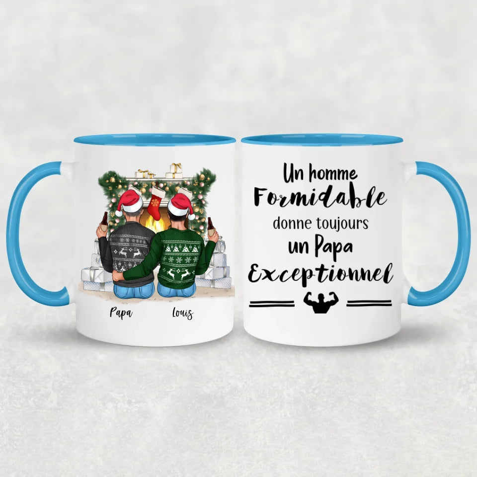 Père et fils - gepersonaliseerde mok