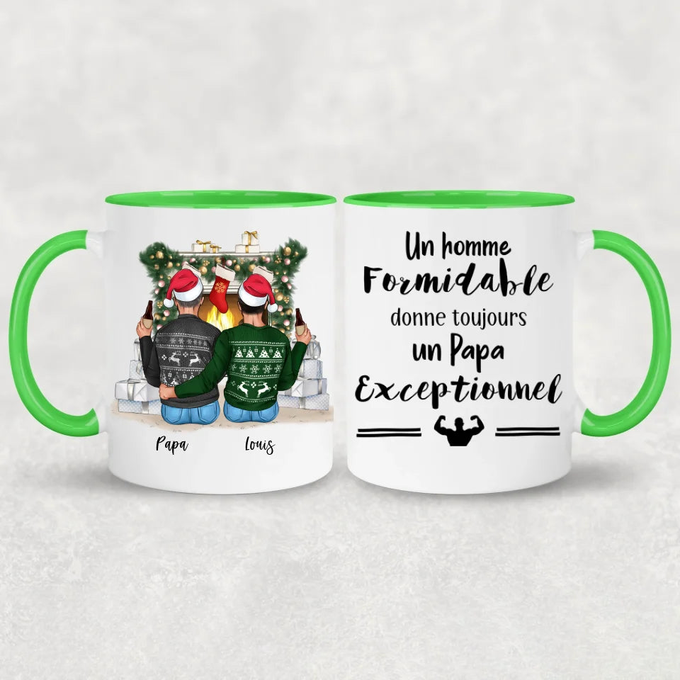 Père et fils - gepersonaliseerde mok