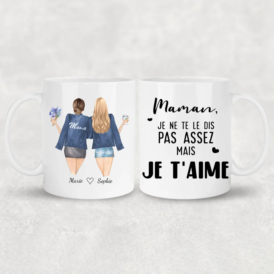 Mère et fille - Mok gepersonaliseerd