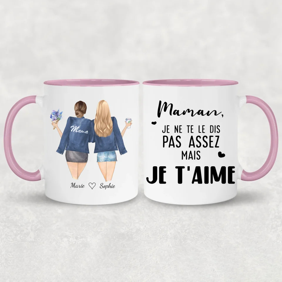Mère et fille - Mok gepersonaliseerd