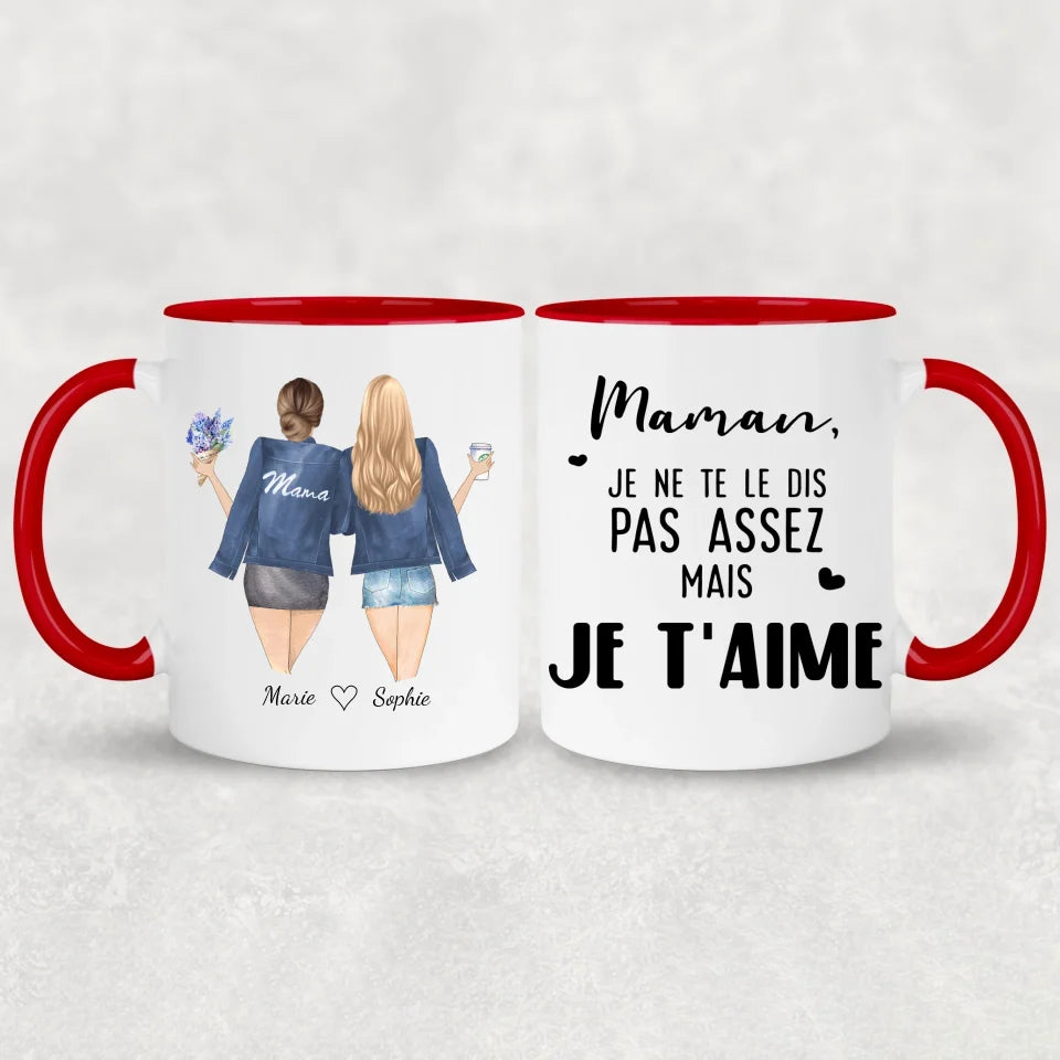 Mère et fille - Mok gepersonaliseerd