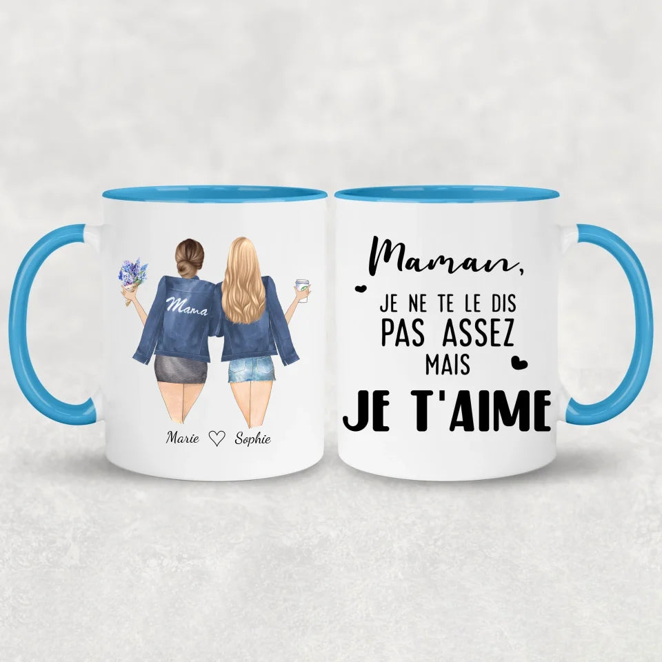 Mère et fille - Mok gepersonaliseerd