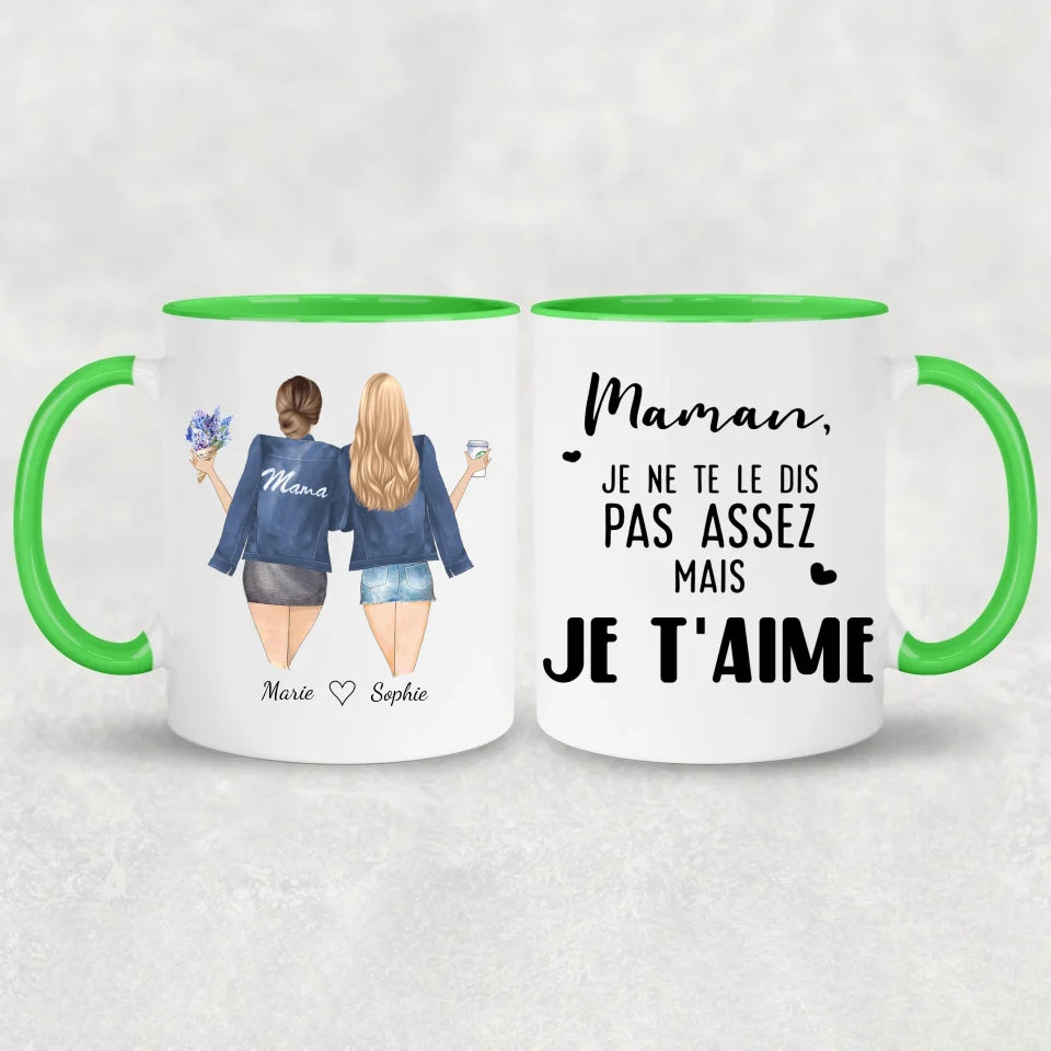 Mère et fille - Mok gepersonaliseerd