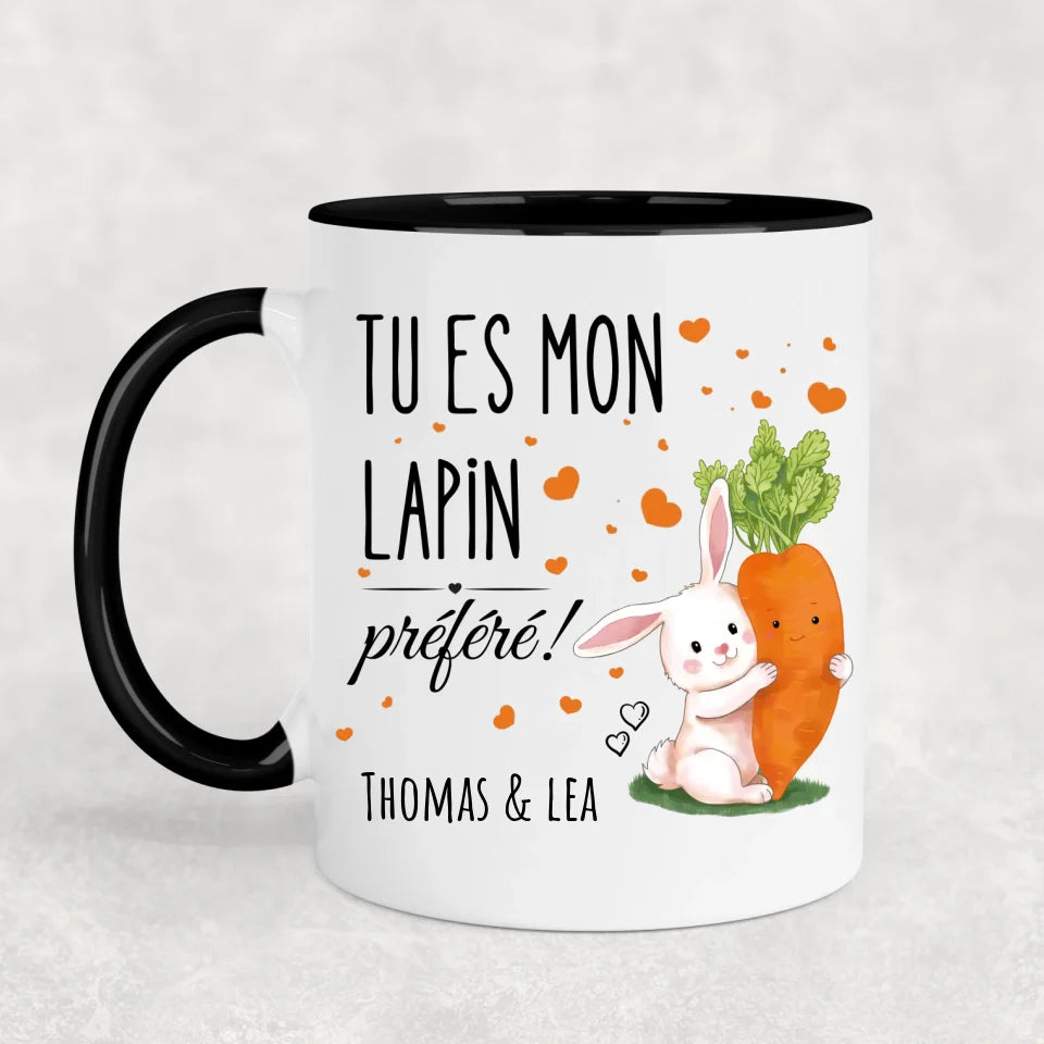 Lapin preferred! - Gepersonaliseerde mok