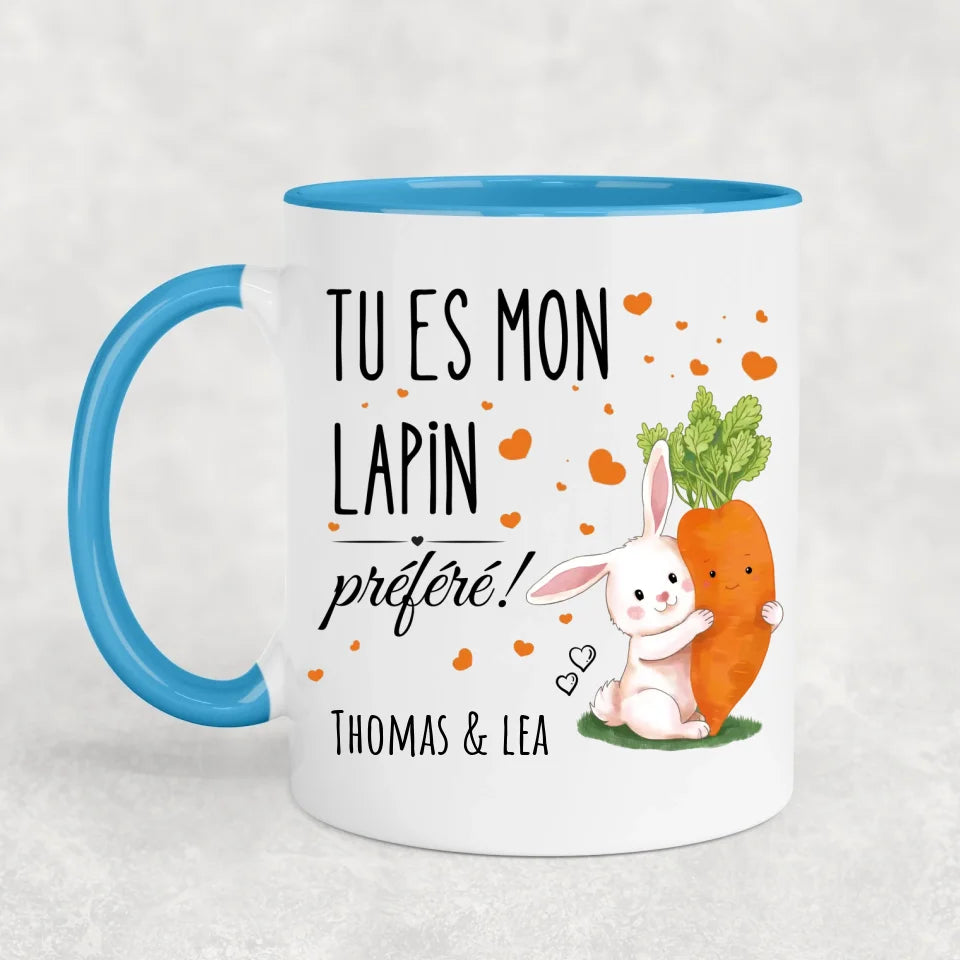 Lapin preferred! - Gepersonaliseerde mok