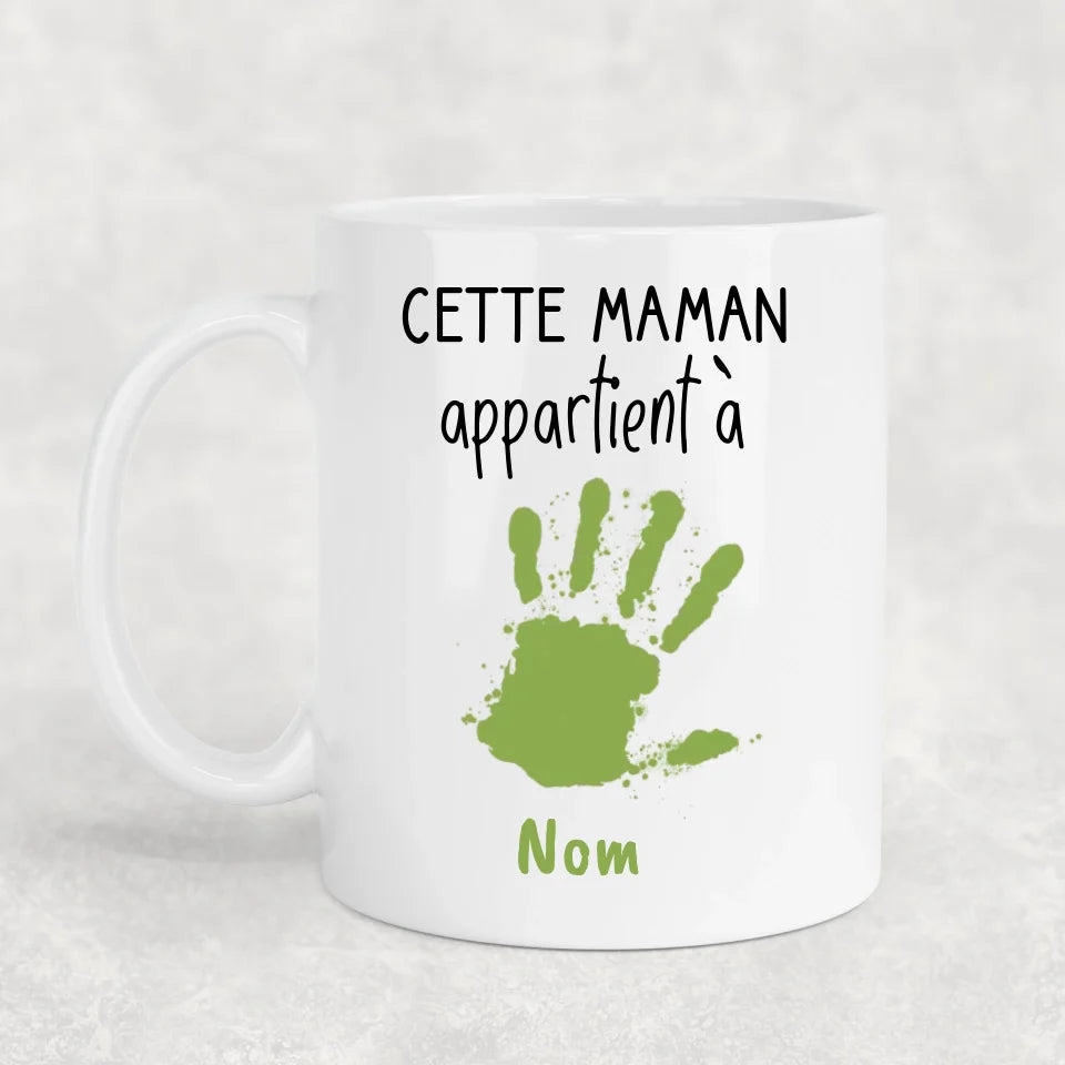 Empreintes de mains - Mok gepersonaliseerd