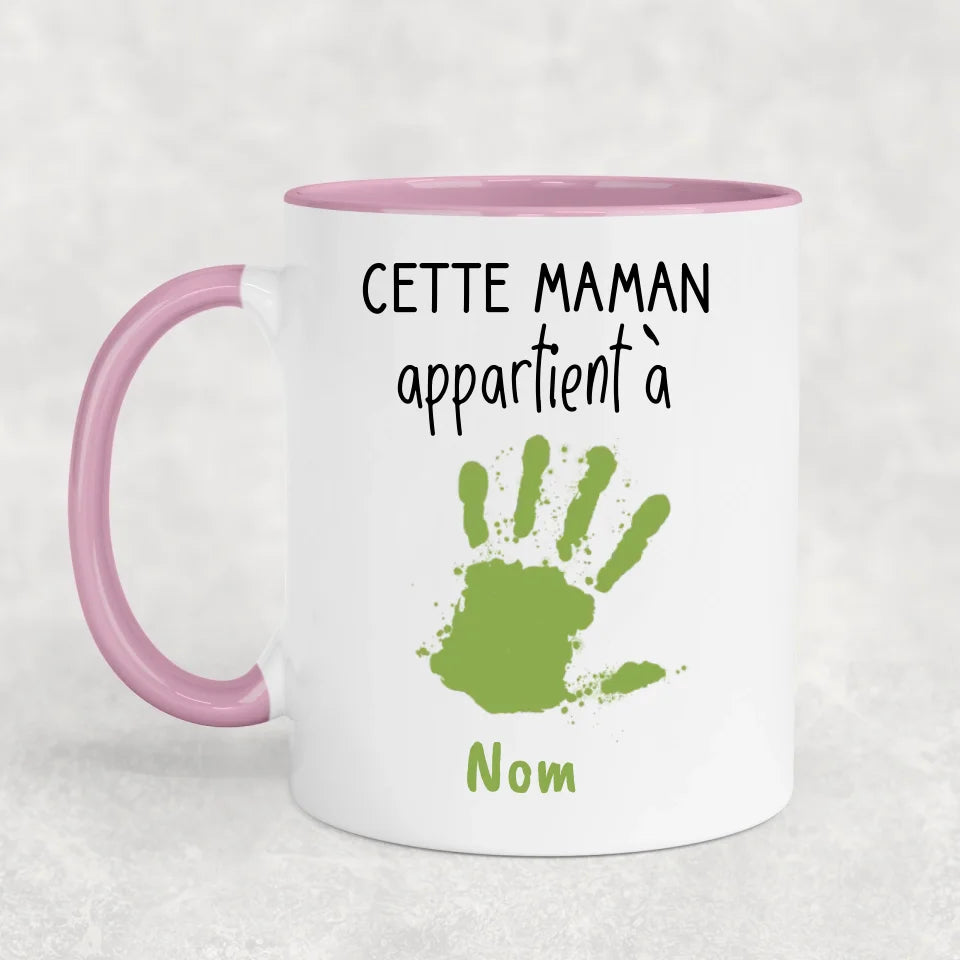 Empreintes de mains - Mok gepersonaliseerd