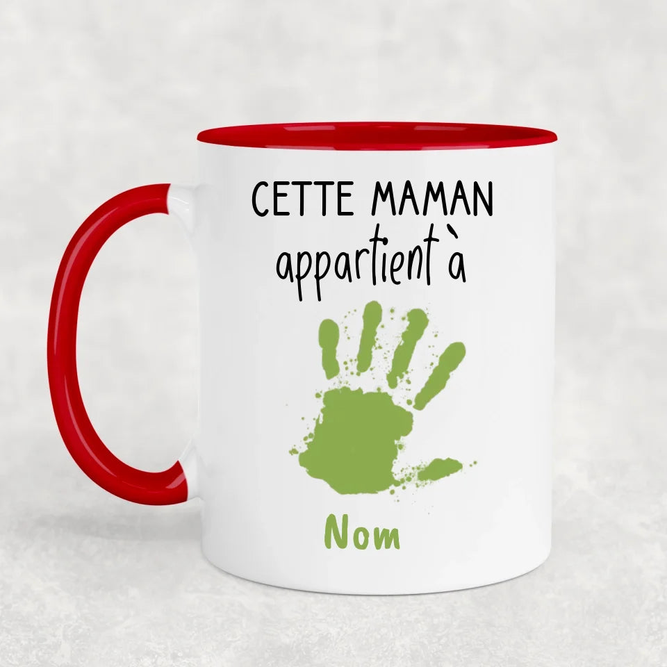 Empreintes de mains - Mok gepersonaliseerd
