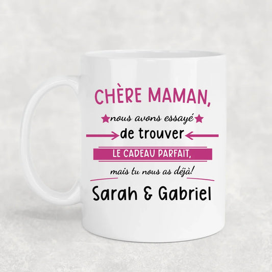 Tu nous as déjà! - Gepersonaliseerde mok