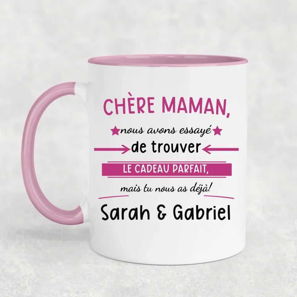 Tu nous as déjà! - Gepersonaliseerde mok