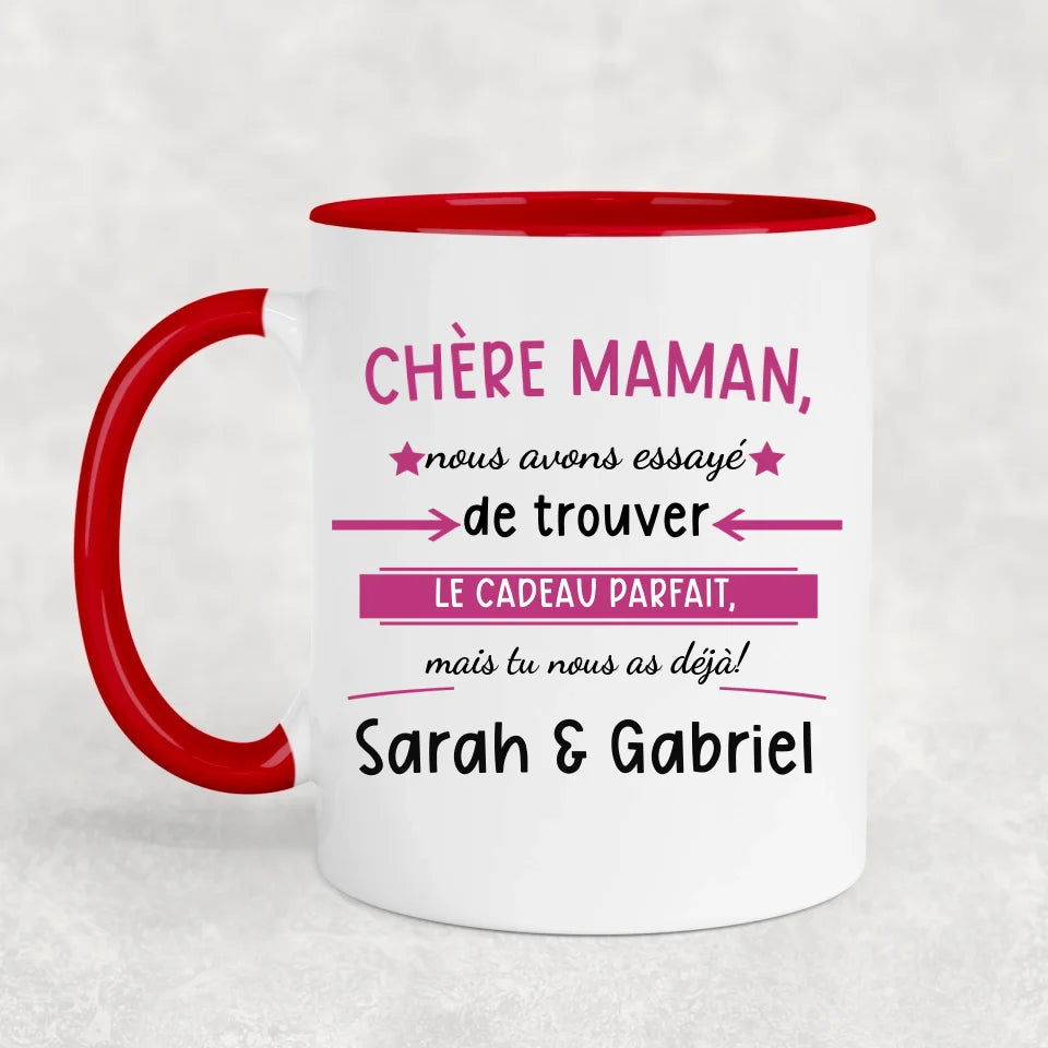 Tu nous as déjà! - Gepersonaliseerde mok