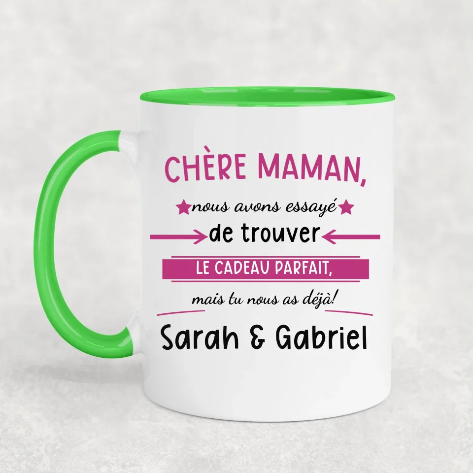 Tu nous as déjà! - Gepersonaliseerde mok