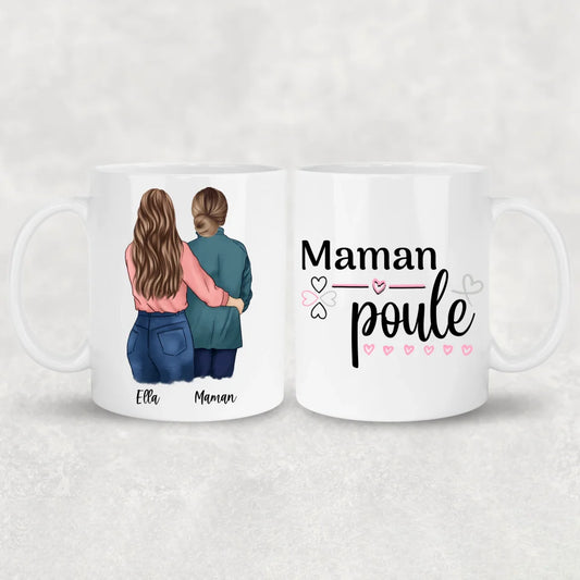 Maman is de beste! - Gepersonaliseerde mok