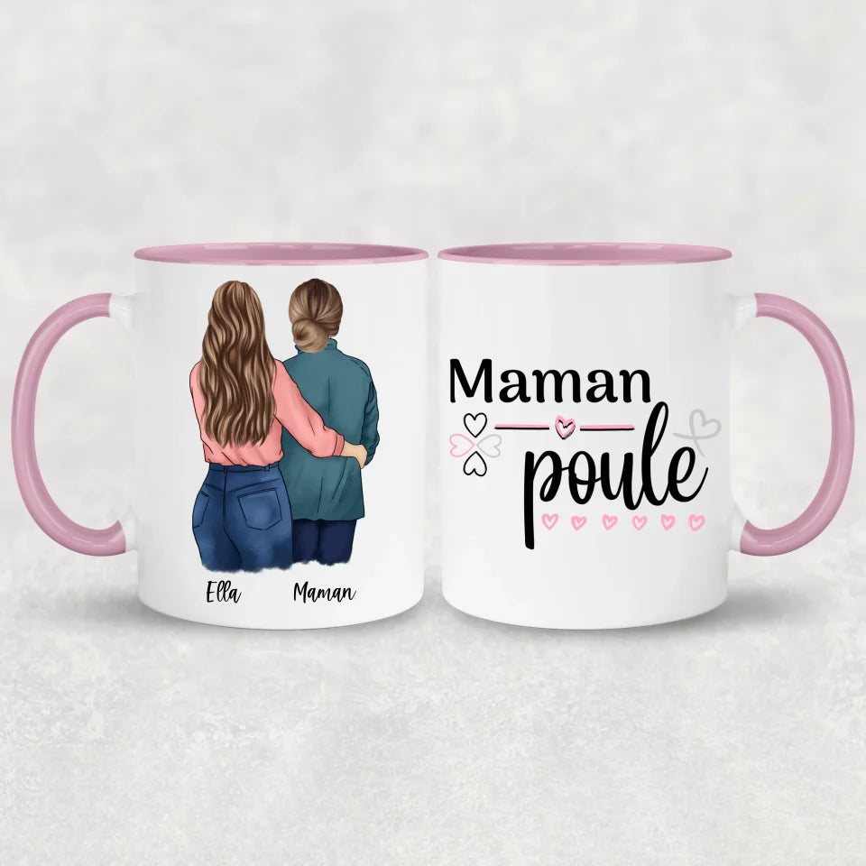Maman is de beste! - Gepersonaliseerde mok