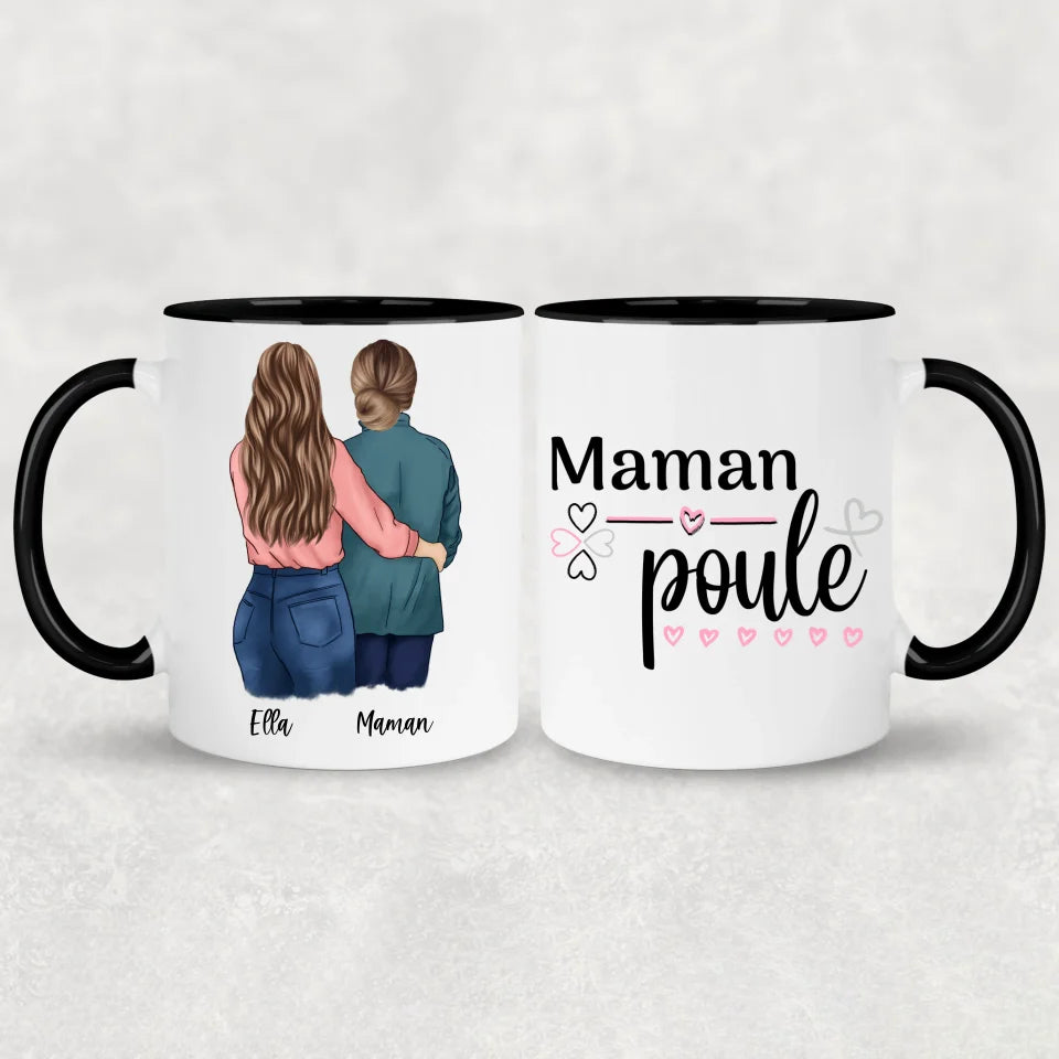Maman is de beste! - Gepersonaliseerde mok