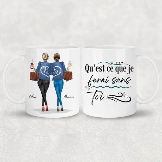 Reines du shopping - Mok gepersonaliseerd