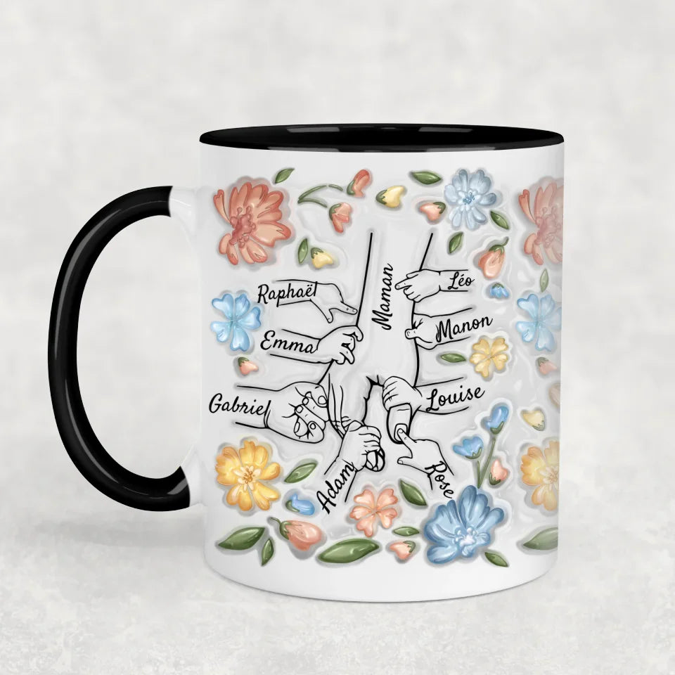 Bloemen - Gepersonaliseerde mok