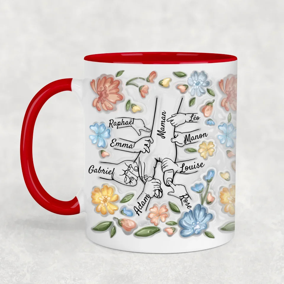 Bloemen - Gepersonaliseerde mok