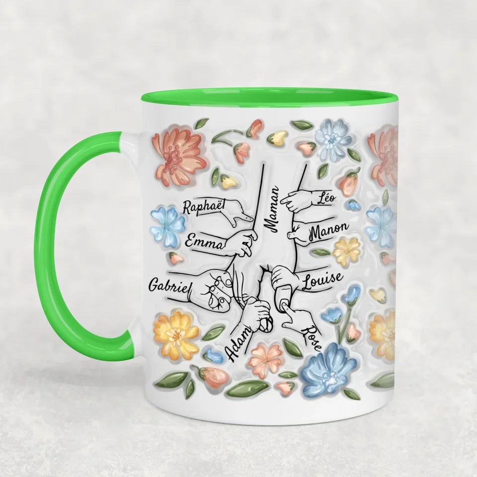 Bloemen - Gepersonaliseerde mok