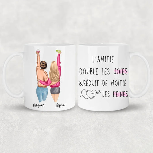 Meilleures amies - Gepersonaliseerde mok