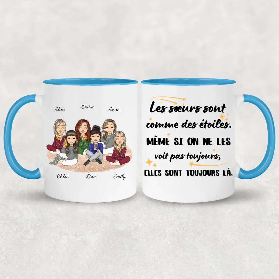 Amies de cœur - Mok gepersonaliseerd