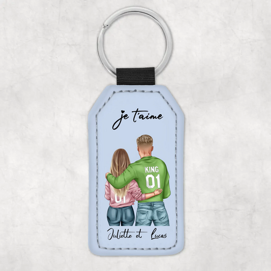Paar - Porte-clés gepersonaliseerd