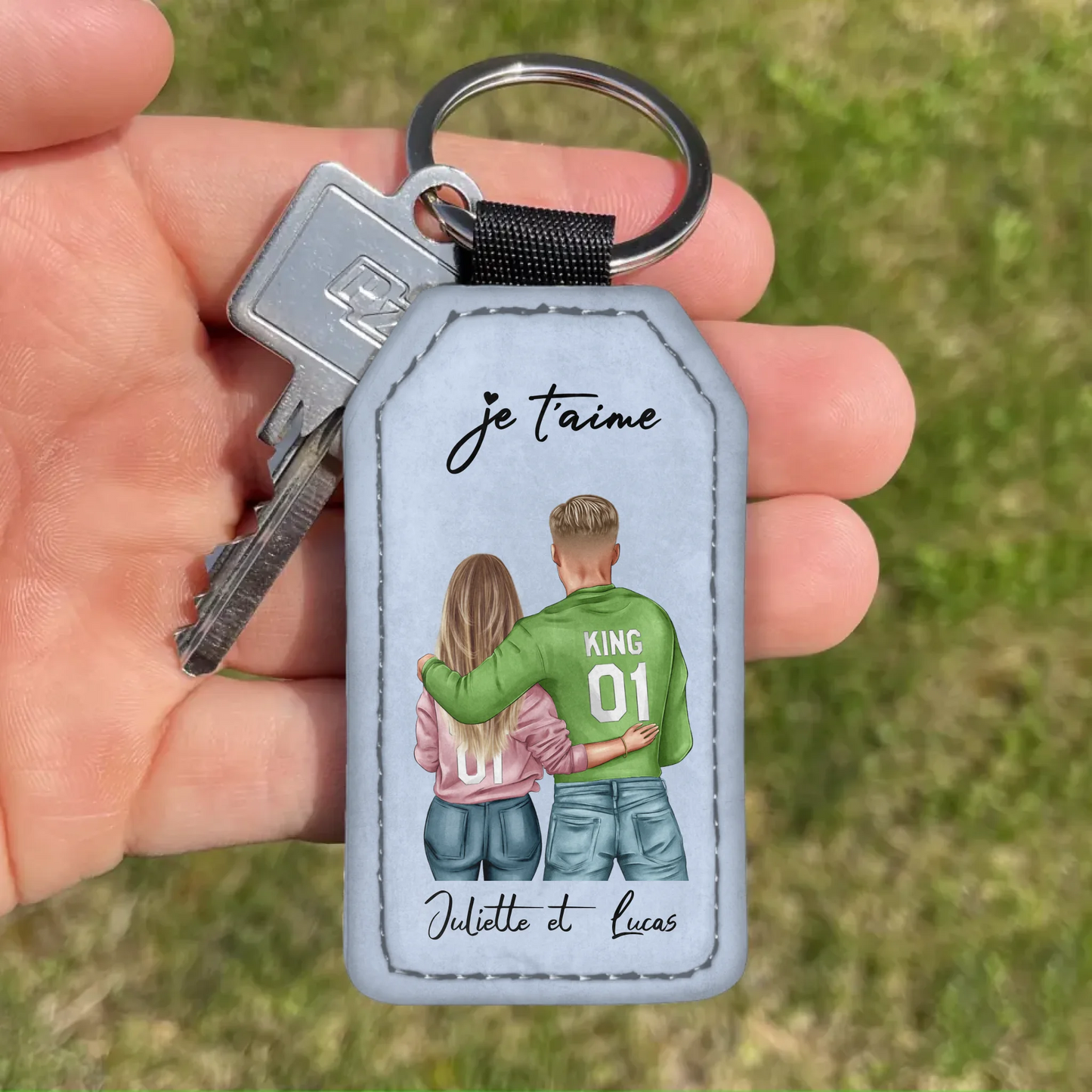 Paar - Porte-clés gepersonaliseerd