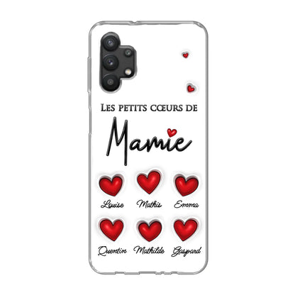 Les petits cœurs - Telefoonhoesje gepersonaliseerd