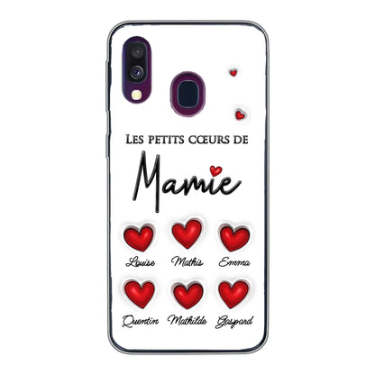 Les petits cœurs - Telefoonhoesje gepersonaliseerd