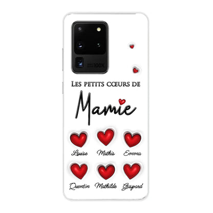 Les petits cœurs - Telefoonhoesje gepersonaliseerd