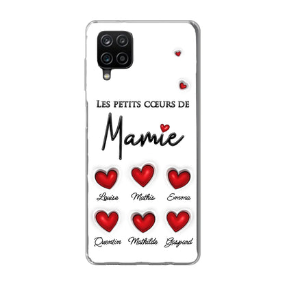 Les petits cœurs - Telefoonhoesje gepersonaliseerd