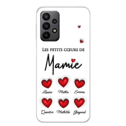 Les petits cœurs - Telefoonhoesje gepersonaliseerd
