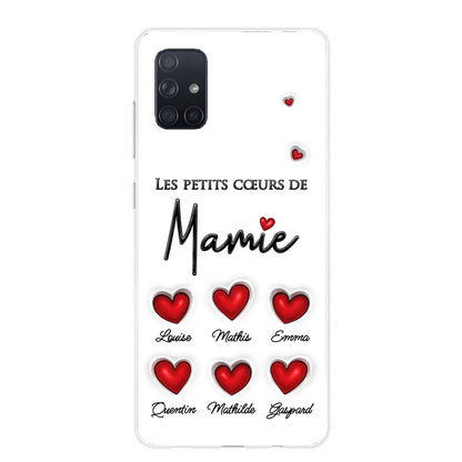 Les petits cœurs - Telefoonhoesje gepersonaliseerd