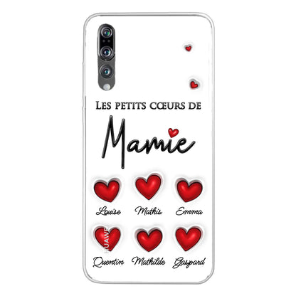 Les petits cœurs - Telefoonhoesje gepersonaliseerd