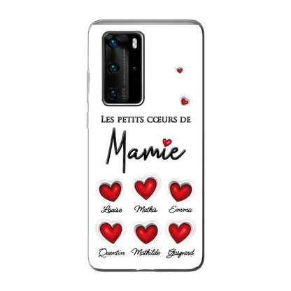 Les petits cœurs - Telefoonhoesje gepersonaliseerd