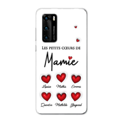 Les petits cœurs - Telefoonhoesje gepersonaliseerd
