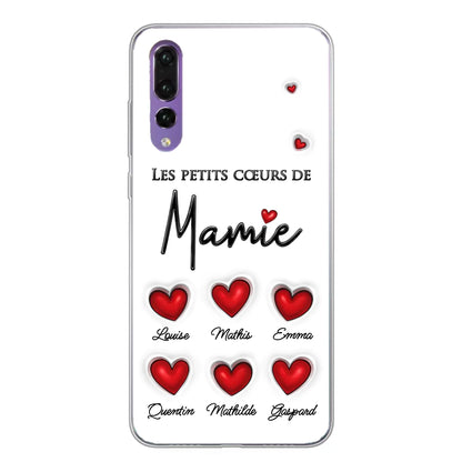 Les petits cœurs - Telefoonhoesje gepersonaliseerd