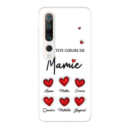 Les petits cœurs - Telefoonhoesje gepersonaliseerd