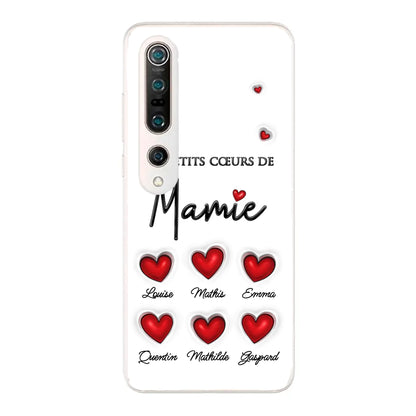 Les petits cœurs - Telefoonhoesje gepersonaliseerd