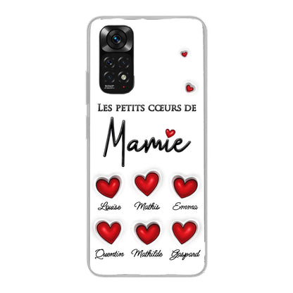 Les petits cœurs - Telefoonhoesje gepersonaliseerd