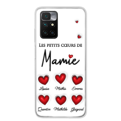 Les petits cœurs - Telefoonhoesje gepersonaliseerd