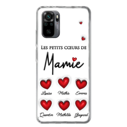 Les petits cœurs - Telefoonhoesje gepersonaliseerd