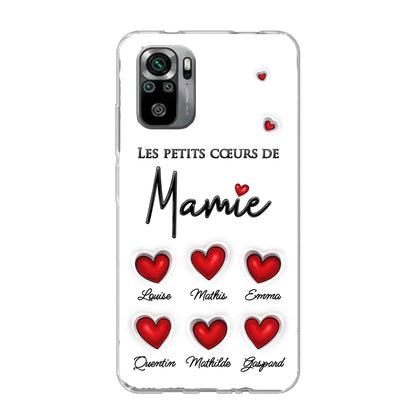 Les petits cœurs - Telefoonhoesje gepersonaliseerd
