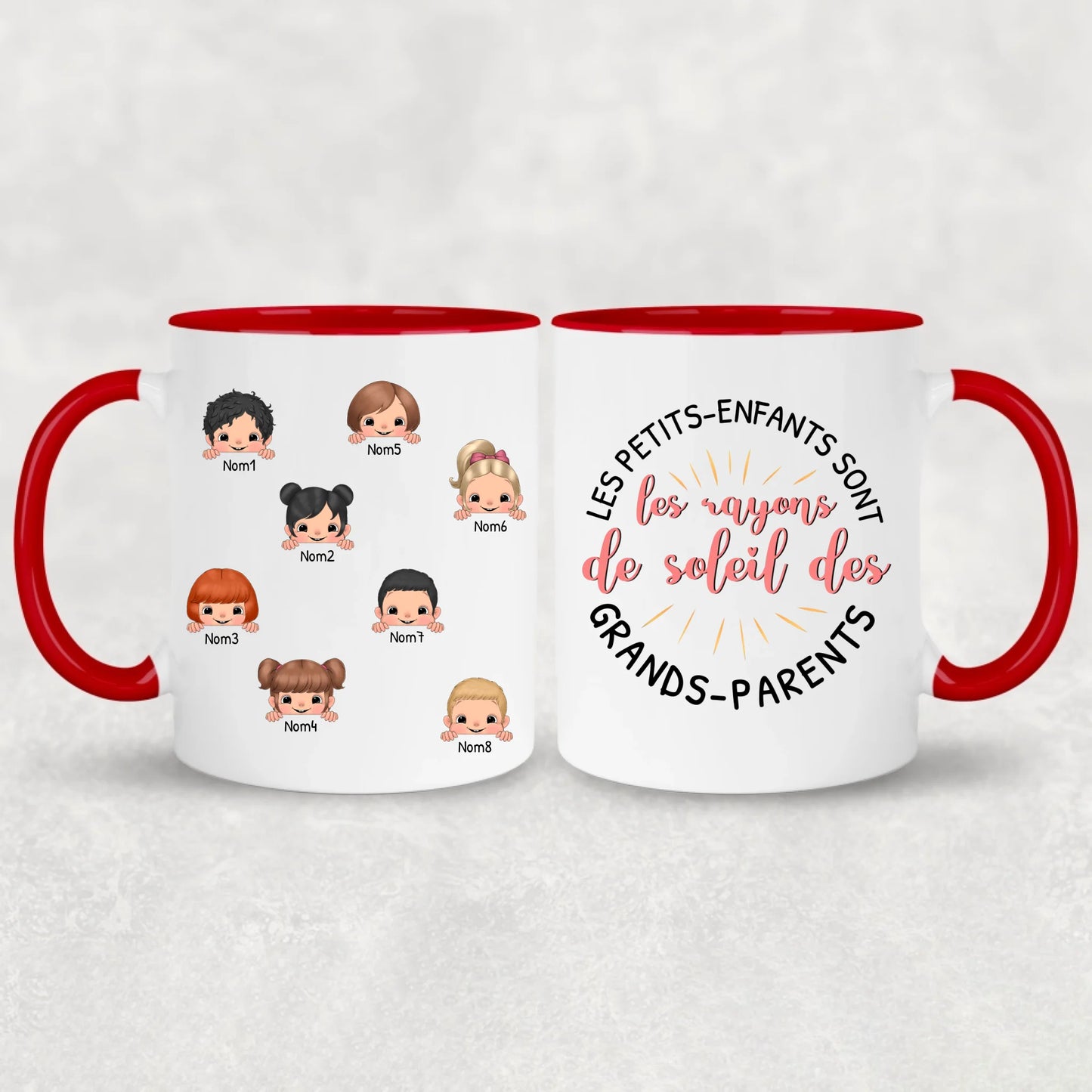 Mes petits-enfants - Mok gepersonaliseerd