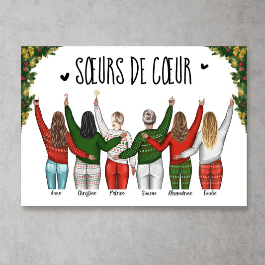 Meilleures ensemble (4-6 P) - Gepersonaliseerde poster