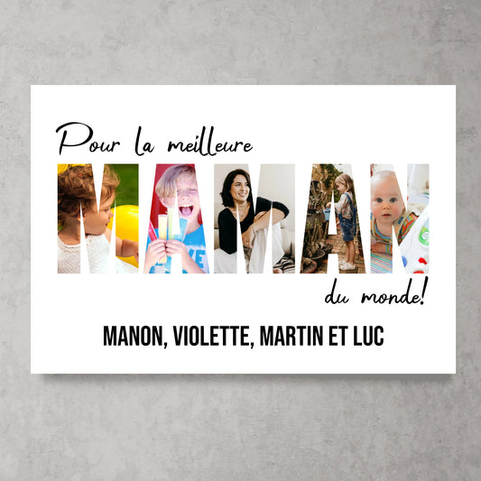 Art de la letter - gepersonaliseerde poster