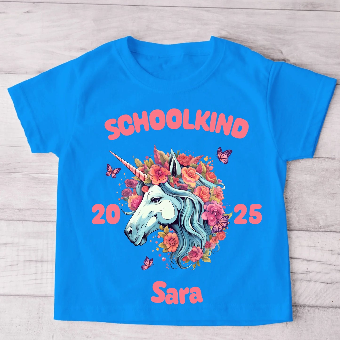 Eenhoorn - Gepersonaliseerd kinder T-shirt