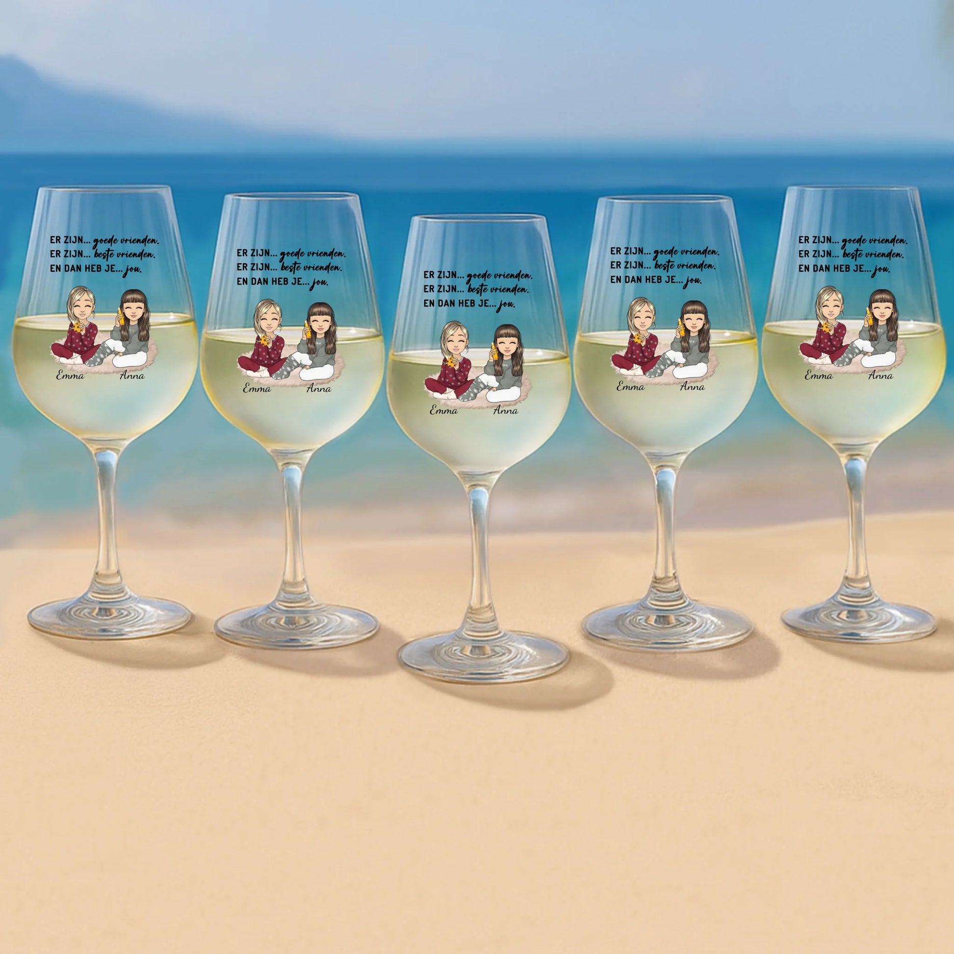 store set 4 wine glasses 