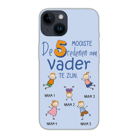 De mooiste redenen - Gepersonaliseerd telefoonhoesje
