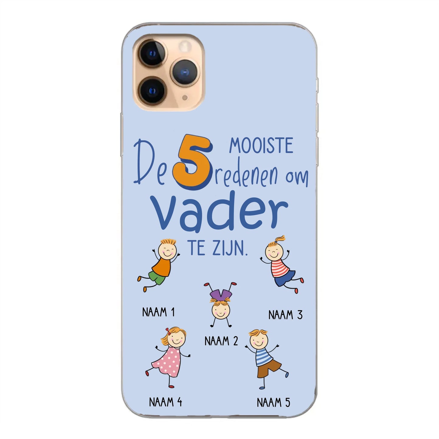 De mooiste redenen - Gepersonaliseerd telefoonhoesje